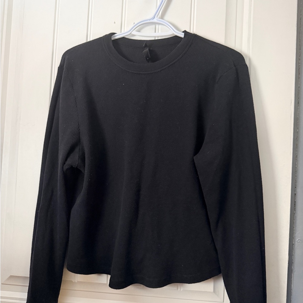 Skim Ribbed Long sleeve